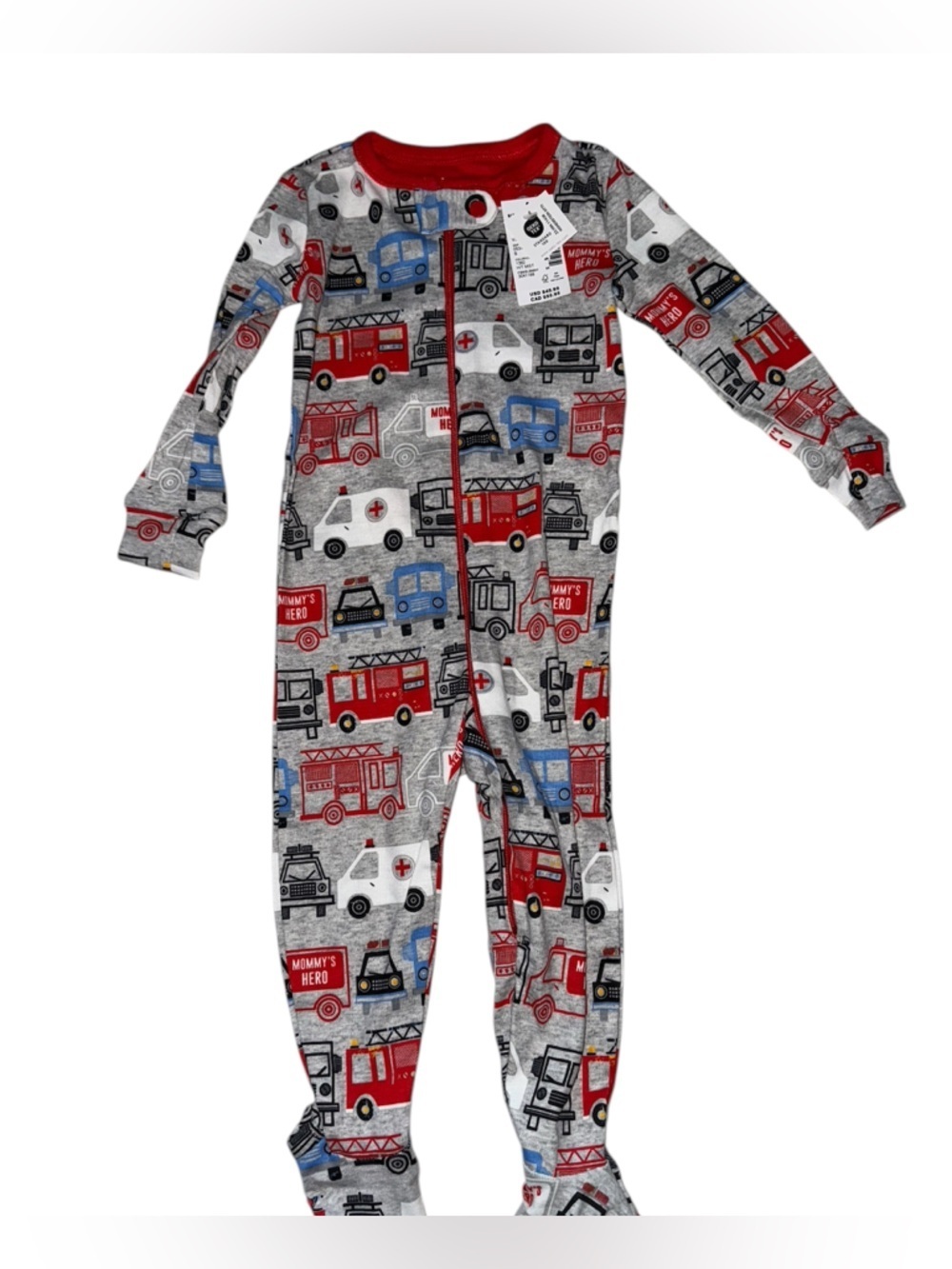 PJ Masks Baby Sleeper – 6-9 Months, NWT Rescue Vehicle Footed Pajamas - Picture 4 of 4